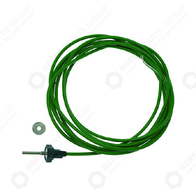 Horeca Parts - Temperature probe 2 wires - bulb ø 4x26 mm - thread M5 cable length 3000 mm - Convotherm oven