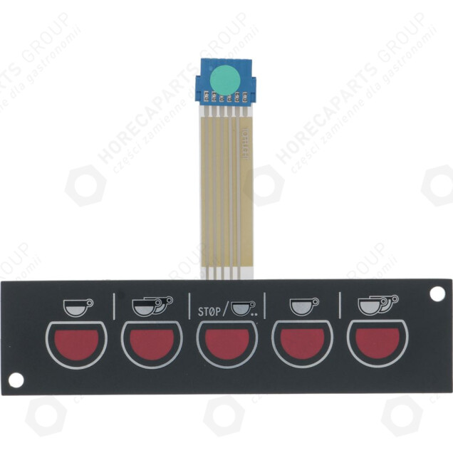 Horeca Parts - Panou de control cu 5 butoane - Aparat de cafea Faema cob