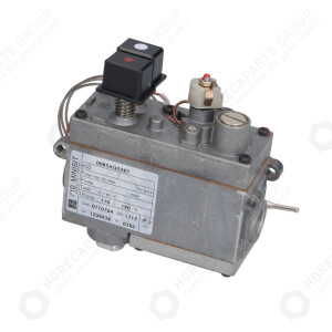 Horeca Parts - Zawór gazowy z termostatem Min, Silkoisit 710 ( 110-190°C ) - Urządzenia gazowe Angelo-Po, Ascaso, Electrolux, Elettrobar, Iberital-Macchine, Jemi, Morice, Olis, SIT, WHIRLPOOL, Zanussi Professional