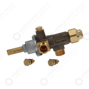 Horeca Parts - Zawór gazowy COPRECI typ CAL-3200 wej. M18x1,5 wyj. M18x1,5 podł. termopary M8x1 - Kuchnie gazowe Ascaso, Fagor, 3348193