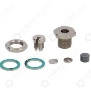 Horeca Parts - Zestaw dławika  M9x1- podkładka ø 7,7 mm uszczelka ø 7,8 mm - grubość 5 mm