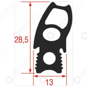 Horeca Parts - Uszczelka drzwi piec Rational