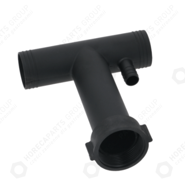 Horeca Parts - Přepadové T-trubky I.D. 37 mm O.D. 40 mm 1 1/2" plast