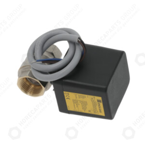 Horeca Parts - Zawór bojlera kulowy elektryczny / 2-drożny / 3-biegunowy / 1" IT / 230V /  50/60 Hz - Piece - Lainox, Falcon (403842, 65110570, LAR65110570, R65110570, 403842)