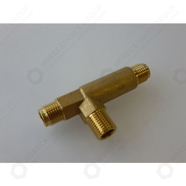 Horeca Parts - Trójnik mosiężny 1/4" - ekspres do kawy Vibiemme