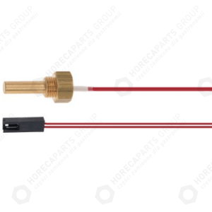 Horeca Parts - Boiler temperature sensor bulb ø 7,5x24 mm - thread ø 1/4" M - cable 250 mm - San Marco coffee machine