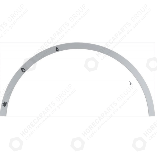 Horeca Parts - Self-adhesive disc with PILOT SYMBOL external ø 140 mm - MBM