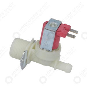 Horeca Parts - 1-way solenoid valve 180, 12V - max. temperature 90°C inlet 3/4" - outlet ø 10,5 mm