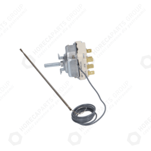 Horeca Parts - 3fázový provozní termostat 50-300 ° C - stůl, elektrický, hladká chromová grilovací deska MBM, řada 700 - kód MG7EFT777LC