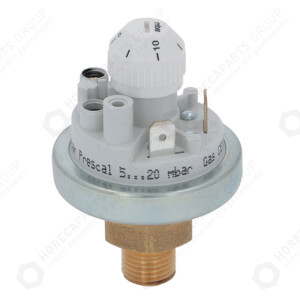 Horeca Parts - Druckschalter (Druckbereich 5-20mbar Anschluss 1/4") - Lainox Öfen