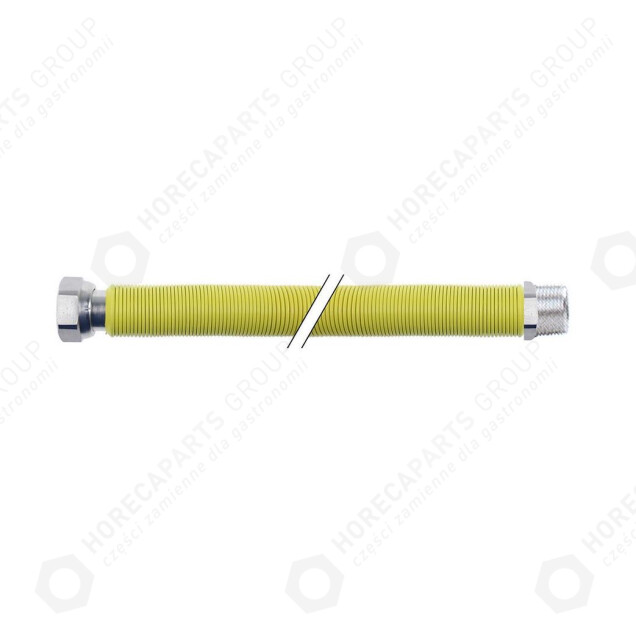 Horeca Parts - Přívodní plynová hadice 1/2" s nastavitelnou délkou 200÷410 mm - trouby Lainox ( 250031, 62180122, LAR62180122 )