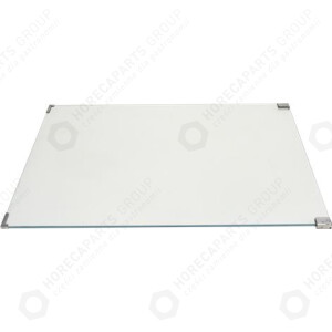 Horeca Parts - Door glass 630x480x6mm - Lainox cookers REV051M, REV051S