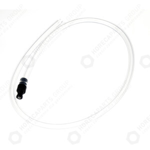 Horeca Parts - Hose / tube for drawing milk from the container (500 mm with aluminium nozzle ) - NOTE only Hendi automatic coffee machine 208540 (K95)