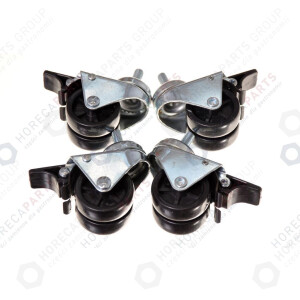Horeca Parts - Kółko - zestaw 4 sztuk - schładzarka szokowa Hendi 236123