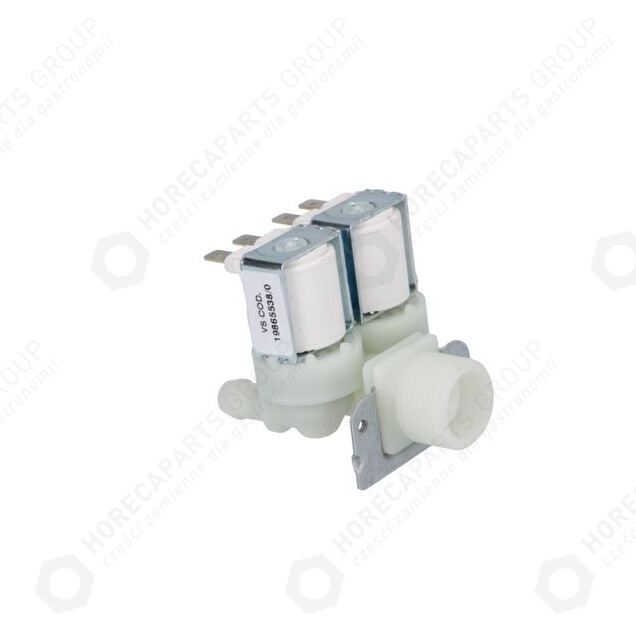 Horeca Parts - 2-way solenoid valve WK44/21, 230V, flow 2x5,5L - Ice cube maker 30,40kg water-cooled Hendi, Barmtic 271926, 271933, CS30W, CS35W, CS40W, HS30W, HS35W, HS40W, ICE30W, ICE35W, ICE40W