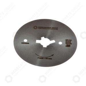 Horeca Parts - Nóż / ostrze gładkie 80mm - Nóż do kebaba Potis S120 / Ceylan / Devran NG-3, Hendi 267226, Stalgast 777612, Uyar 2000513