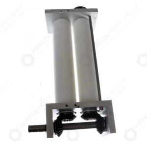 Horeca Parts - Kompletny zestaw wałków górnych z przekładnią - Wałkownica do ciasta Hendi 226636, 226605, 220368, DSA420, DSA420 T.GO, DSA 420 RP T.GO
