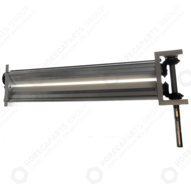 Horeca Parts - Complete set of bottom rollers with gear - Hendi dough rolling machine 226636, 226605, 220368, DSA420, DSA420 T.GO, DSA 420 RP T.GO