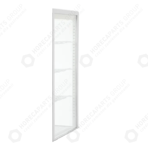 Horeca Parts - Boční okno vpravo/vlevo (580x335) - chladicí vitrína Hendi 233238, 233634
