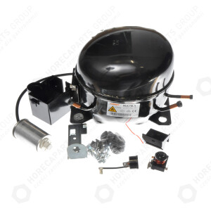 Horeca Parts - Compressor NUC70LA gas R290 - Refrigerated display case Hendi 233290, 233696