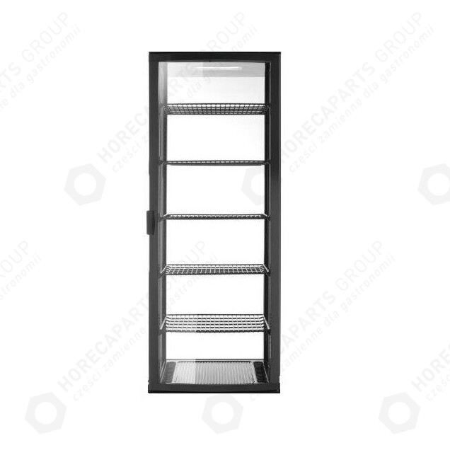 Horeca Parts - Doors complete black - Hendi refrigerated display case 233290