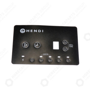 Horeca Parts - Autocolant pentru panoul de control - Mașină de ambalat în vid Hendi 975374