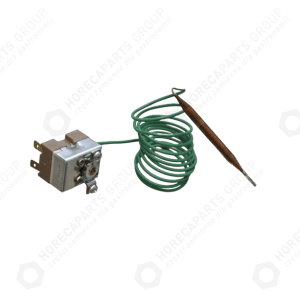 Horeca Parts - 1-Phasen-Betriebsthermostat 0-90°C Kapillare 1500 mm Fühler ø 6,5x90 mm 16A 250V - Gastronomie-Geschirrspüler Euroline 35, Euroline 40, Vergina 50, Turbo 1500, Hendi, Revolution, 230312, 233061, 231692, 233054, 233030, 233047, 230305, 231685, 231661, 233009, 233023, 233016, 230299, 231678, 230251, 230237, 230220 (390465, 3444183)