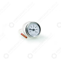 Horeca Parts - Termometr biały śr. 52 mm 0-120°C, dł. kapilary 1500 mm, czujka śr. 6x40 mm - zmywarki gastronomiczne Comenda, Hoonved