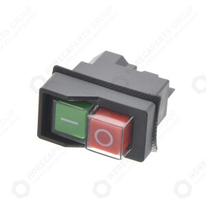 Horeca Parts - Włącznik ON/OFF / wymiar montażowy 45x22mm / 250V / 10A / 2NO / A1 / podłączenie męskie 4.8/6.3 mm - Ascaso, Bartscher, Cookmax, Epms, Fama, Fimar, Gam, Hendi, Mastro, Pizza Group, Sirman