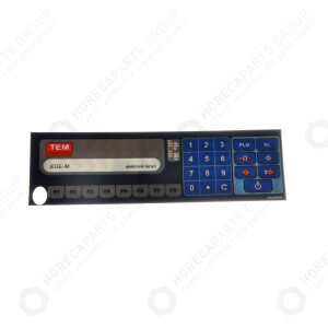 Horeca Parts - Nálepka na ovládacím panelu - elektronické váhy Hendi TEM015B1D