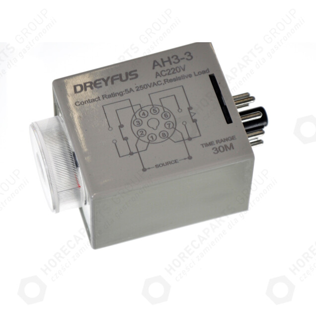 Horeca Parts - Timer 30min - Hendi spiral mixer ( 221822, 221839, 221846, 221815, 999440, 221860, 226032 )