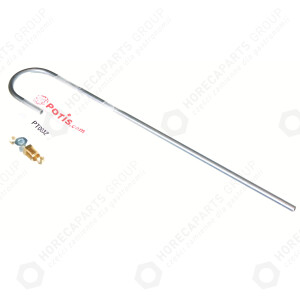 Horeca Parts - Gasversorgungsleitung 8x1, 473 mm - Potis GD3, GD4 Dönertoaster / Stalgast 777530, 777551, 777541, 777540