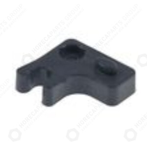 Horeca Parts - Blok zawiasowy L 28mm SZER. 31mm pozycja montażowa na dole - Piec UNOX XVC304, XVC305, XVC504 (701411, G701411, UNKVM1236A, KVM1236A, VM1236A0)