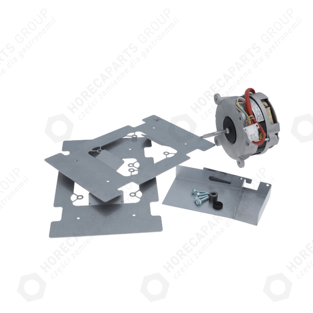 Horeca Parts - Ventilatormotor Typ FIR 230V 0,2/0,1kW 50Hz 1 Phase Welle ø 8x6 M5 (komplett mit Beschlägen) - Tecnoinox Kombidämpfer Serie EPF, EFB, GFB, GFP (5067190, RC01843000)
