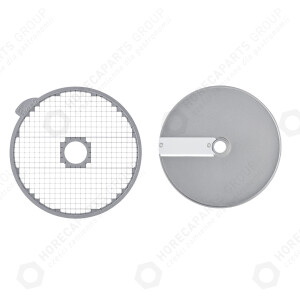 Horeca Parts - Zestaw tarcz do kostek 20x20x20 mm - Robot Coupe CL50, CL50 GOURMET, CL50 ULTRA, CL50D, CL50E, CL52, CL52D, CL55, CL55D, CL60, CL60D, R502, R502V.V., R602, R652, R652V.V. (28114)