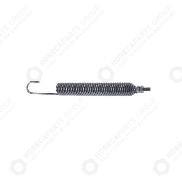 Horeca Parts - Napínací pružina ø 20mm celková délka 230mm tloušťka drátu ø 2,8mm L1 125mm L2 55mm L3 50mm - Moretti Forni pizza pec ( G700492 )