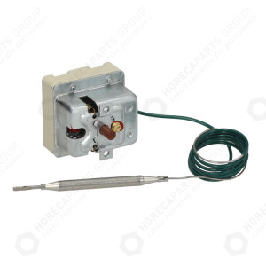 Horeca Parts - Termostat monofazat / 150°C / diametru sondă 6mm / lungime sondă 89mm / lungime capilar 900mm - Cuptor - Ambach, Ego, Falcon, Lainox, Mareno, Mastro, Olis, Zumoval