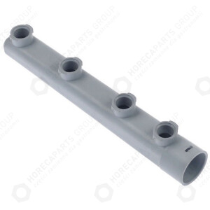 Horeca Parts - Levé mycí rameno délka 217 mm 4 trysky průměr 28 mm - Myčky nádobí Dihr DWASH 50, 230855, 7101685, DW500754