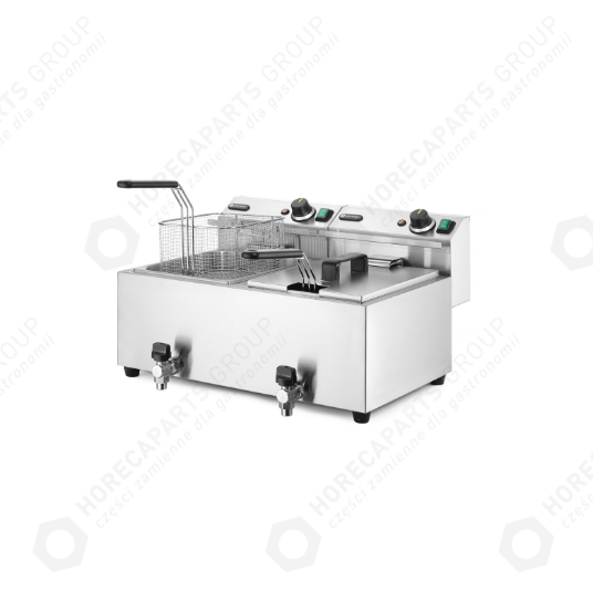 Horeca Parts - Fritéza Mastercook 2x8L Hendi 209301