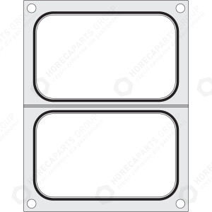 Horeca Parts - Matryca do zgrzewarki - CAS CDS-01, na dwie tacki 178x113 mm