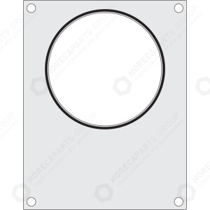 Horeca Parts - Matryca do zgrzewarki - CAS CDS-01, na duży pojemnik do zupy śr. 165 mm