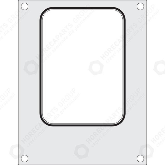 Horeca Parts - Matrize für Siegelmaschine - MANUPACK 190, für Schale ohne Teilung 187x137 mm