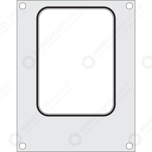 Horeca Parts - Těsnicí matrice pro BOKAMA AG02E a AG02HD, pro zásobník bez dělení 187x137 mm