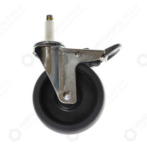Horeca Parts - Rotiță cu frână - cărucior de servire cu 3 rafturi Hendi 877937