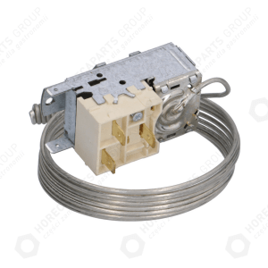 Horeca Parts - Termostat výparníku K22 L1020 6A 250V, délka kapiláry 2000 mm, průměr čidla 8x40 mm