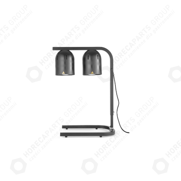 Horeca Parts - Lampă pentru încălzirea alimentelor, dublă, HENDI,230V/500W, 453x360x(H)790mm