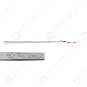 Horeca Parts - Listwa oświetleniowa LED - Lodówka na napoje 1-drzwiowa, 93 l, Arktic, 220-240V/130W, 500x500x(H)900mm, 233900
