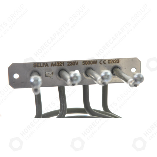 Horeca Parts - Heater 2x2500W A4321 - Kromet ovens 000.PK-10, 000.PK-4, 000.PK-6 (KRM17758)