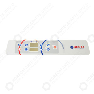 Horeca Parts - Autocolant panou de control - Cuptor cu convecție cu umidificare Grafen / Hendi 229958 ( B043D )