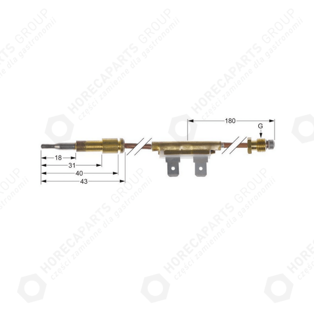 Horeca Parts - Termočlánek M9x1 Lotus F2/18-78C